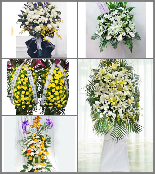 云南普洱景谷县威远镇白事花篮预定